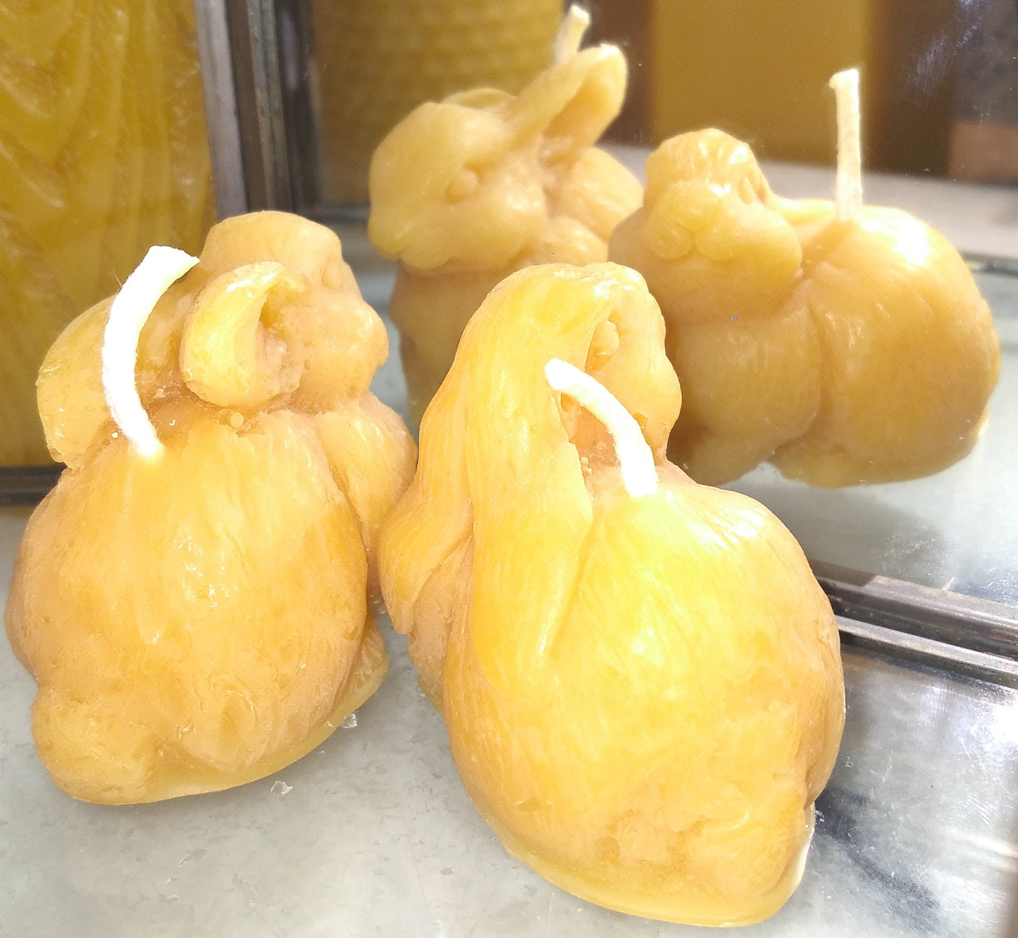 Animal Candles-100% pure beeswax