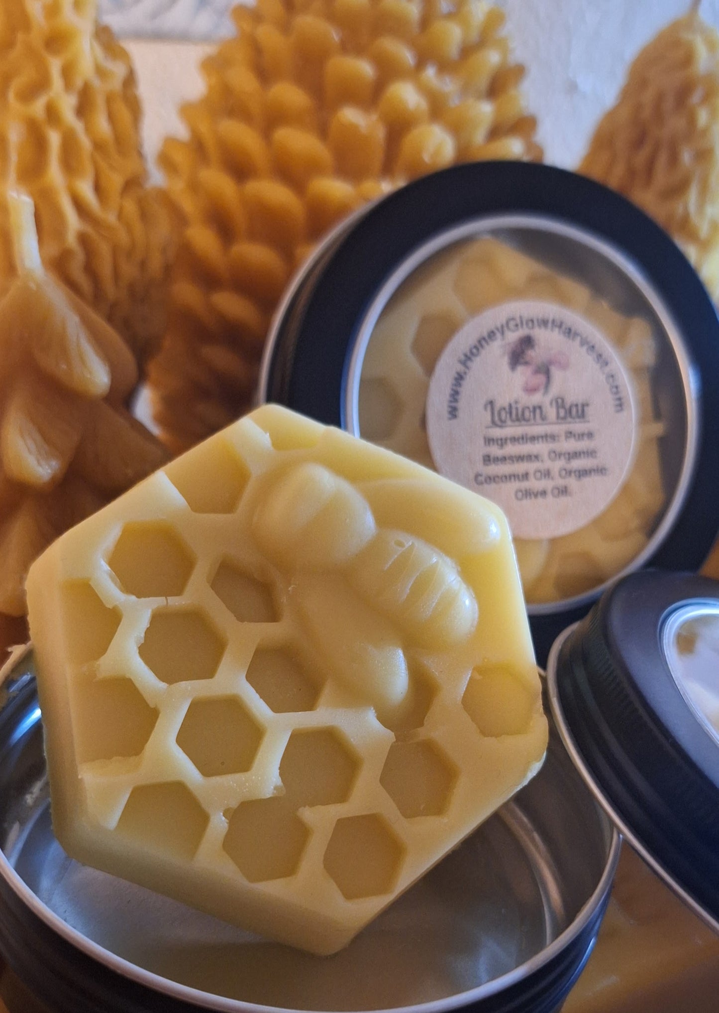 Organic Lotion Bar & Lip Balm set