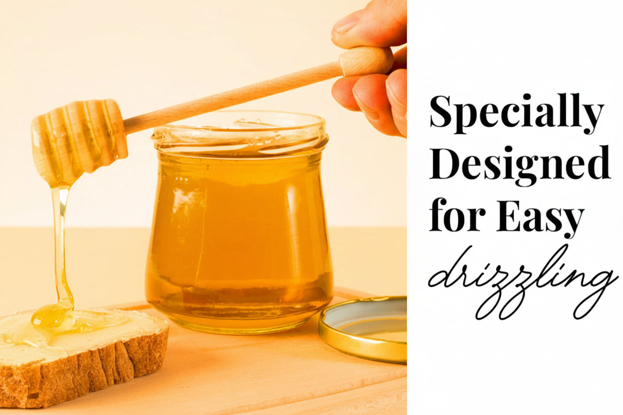 Classic Wood Honey Dippers