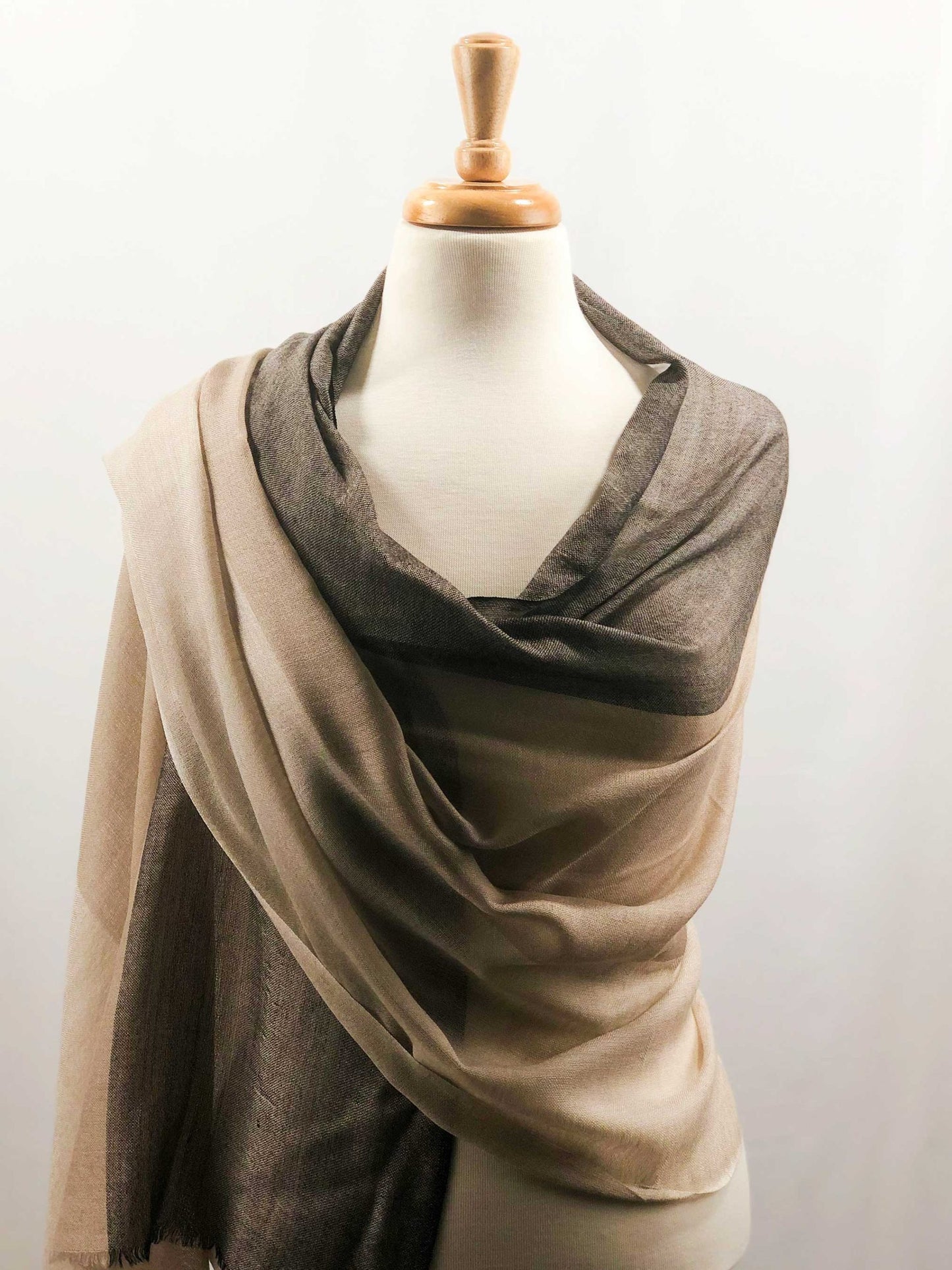 Lightweight, Soft Merino Wool Scarf