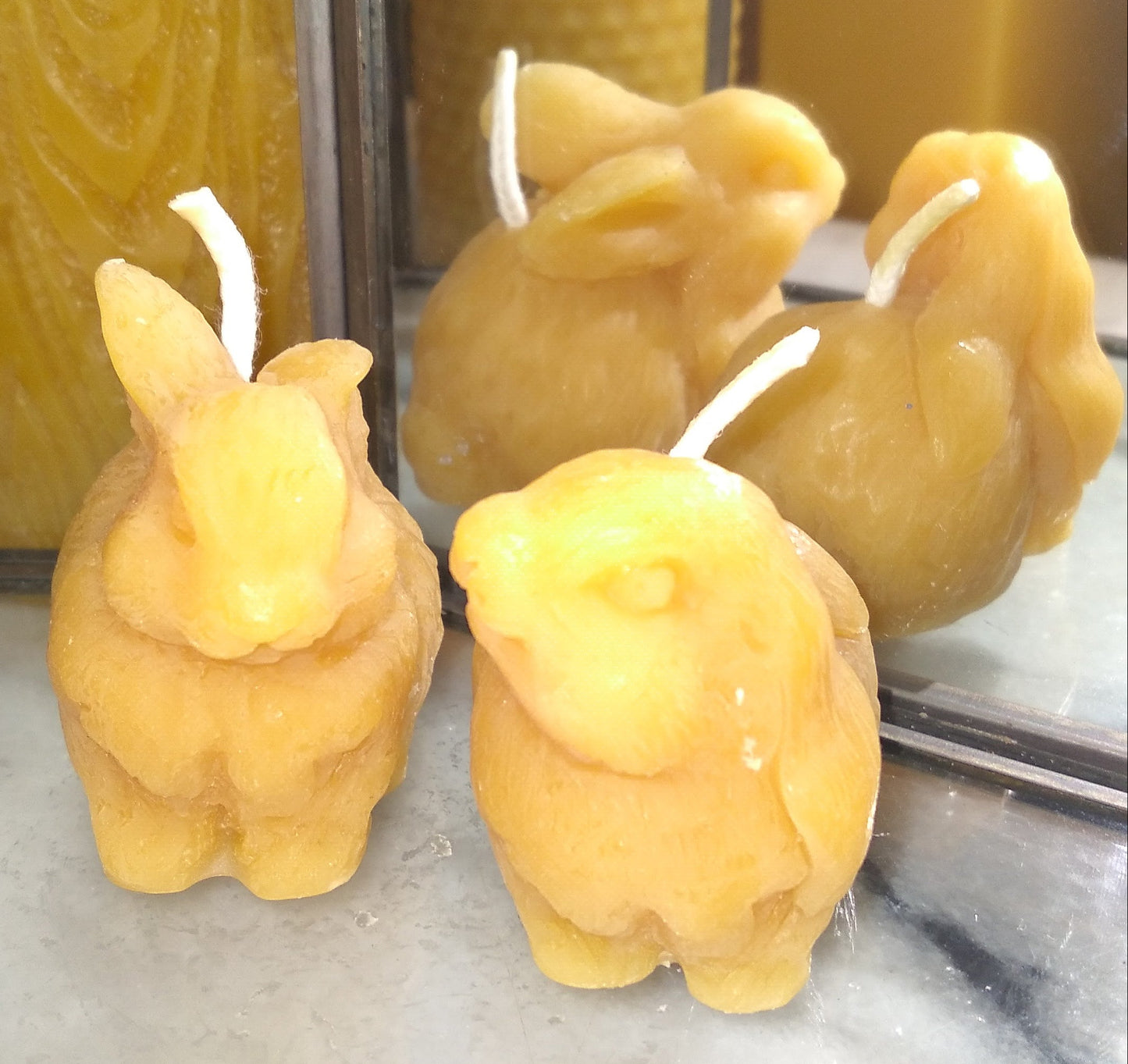 Animal Candles-100% pure beeswax