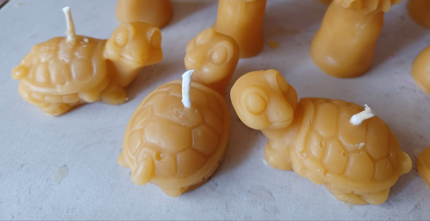Animal Candles-100% pure beeswax