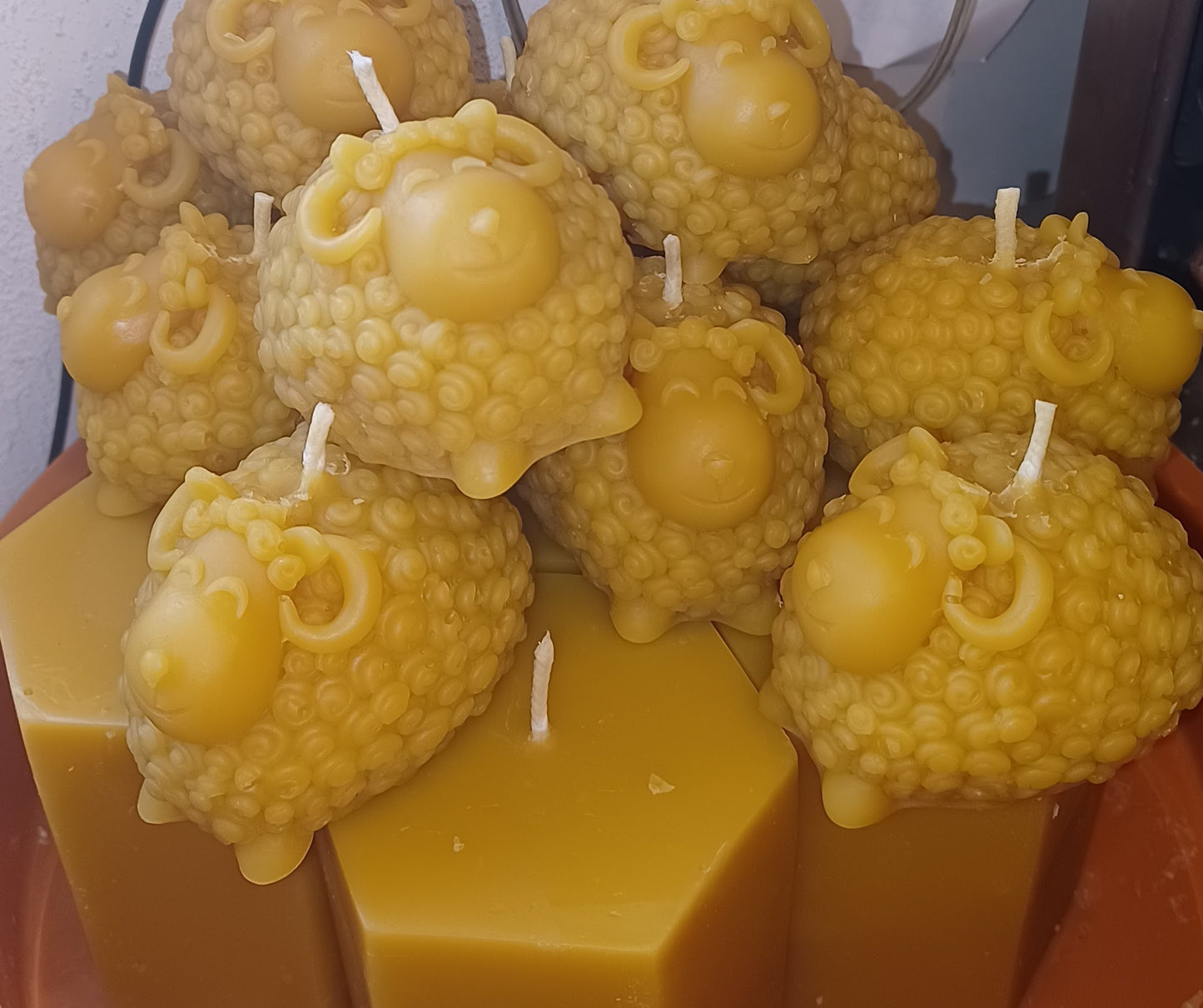 Sheep - Ram Candle ~100% pure beeswax