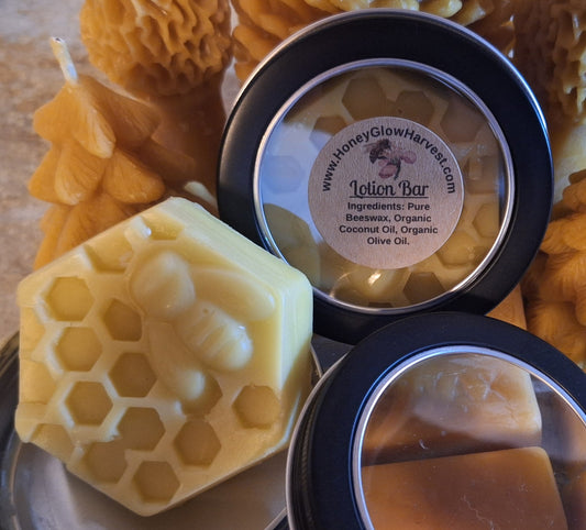 Organic Lotion Bar & Lip Balm set