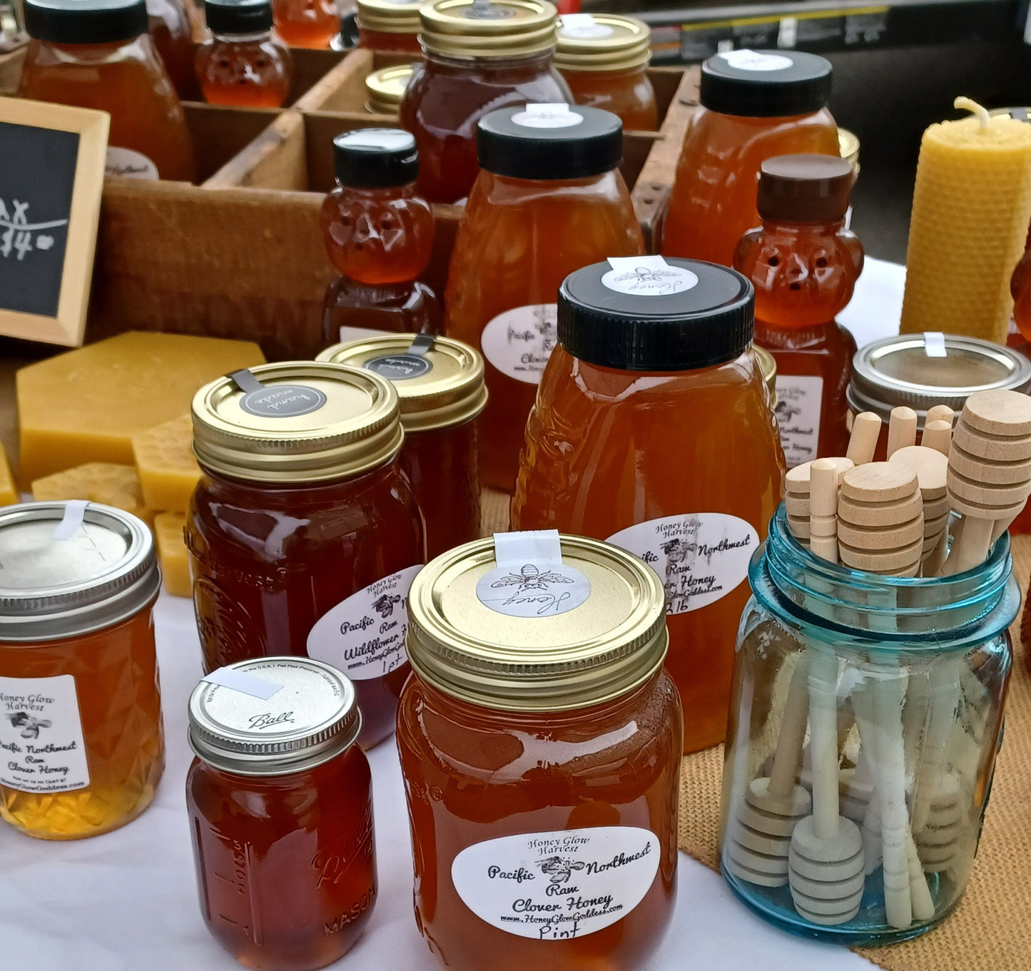 PNW Raw Honey ~Blackberry