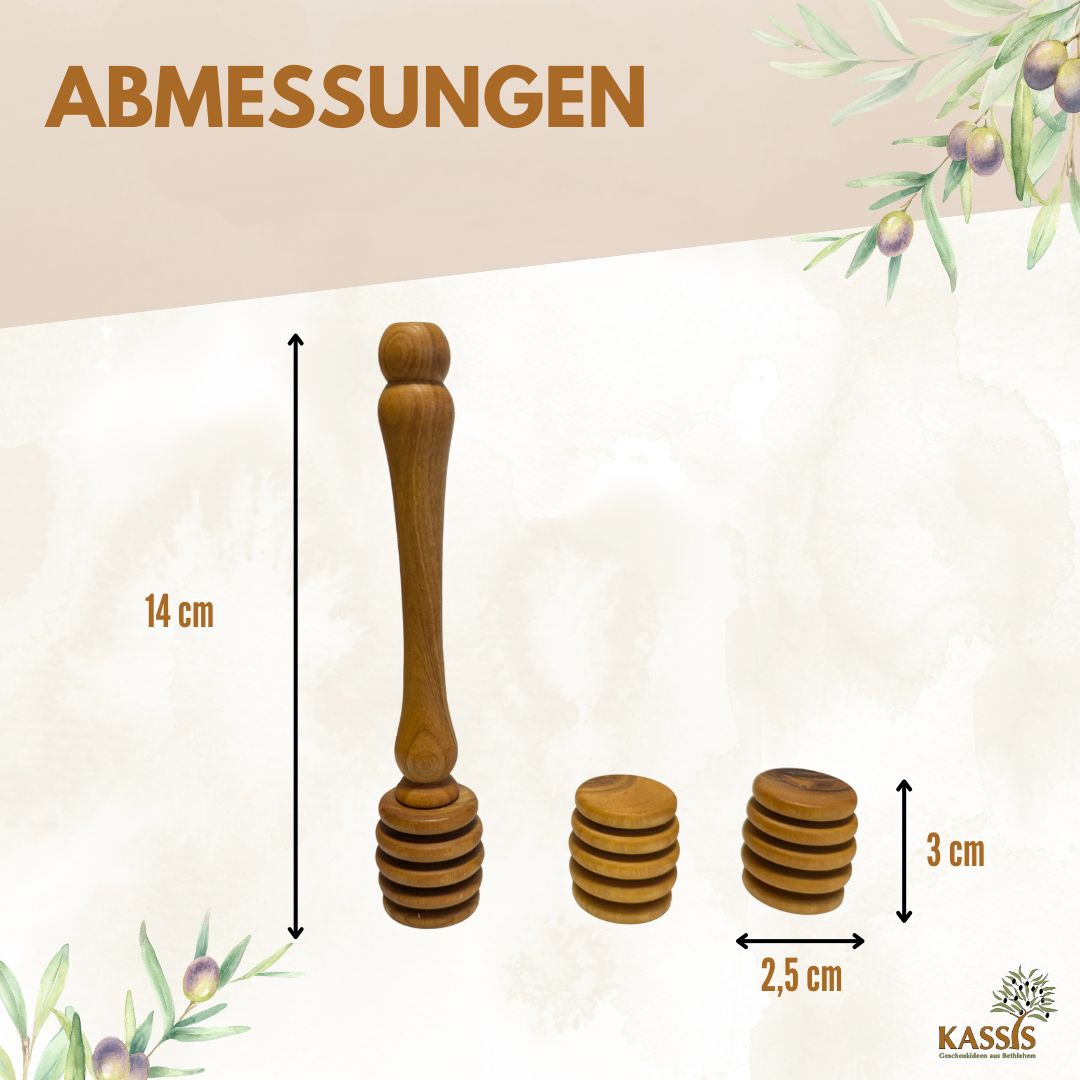 Olive Wood Honey Dippers