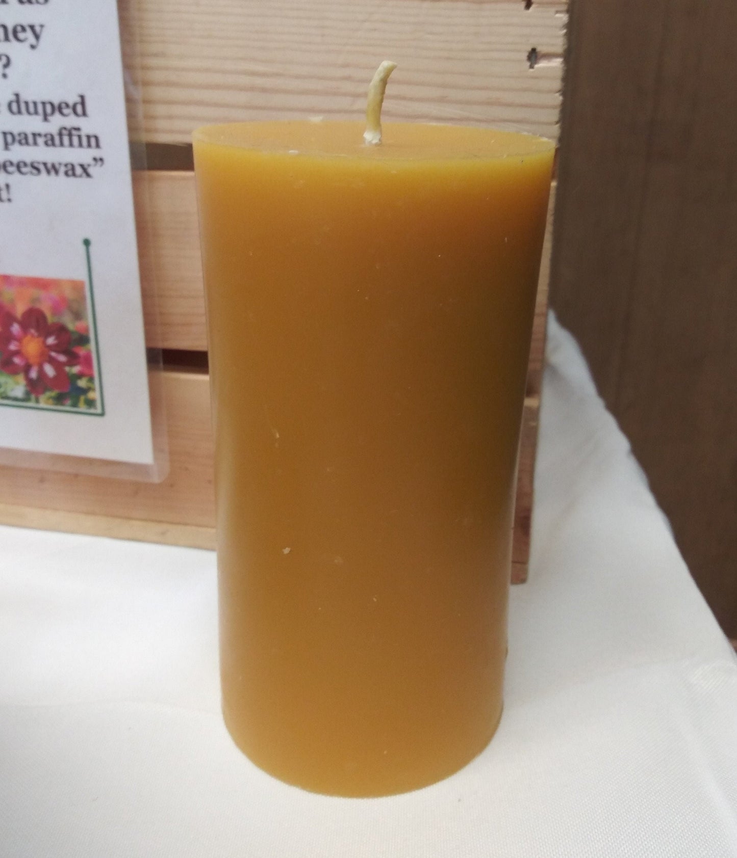 Traditional Beeswax Pillar