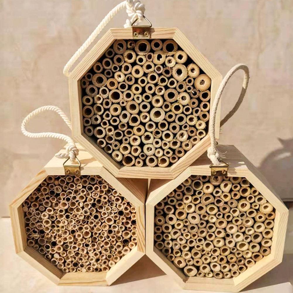 Bee Haven Wooden Insect Hotel