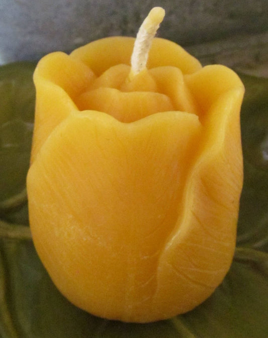 Tulip Candle ~100% pure beeswax